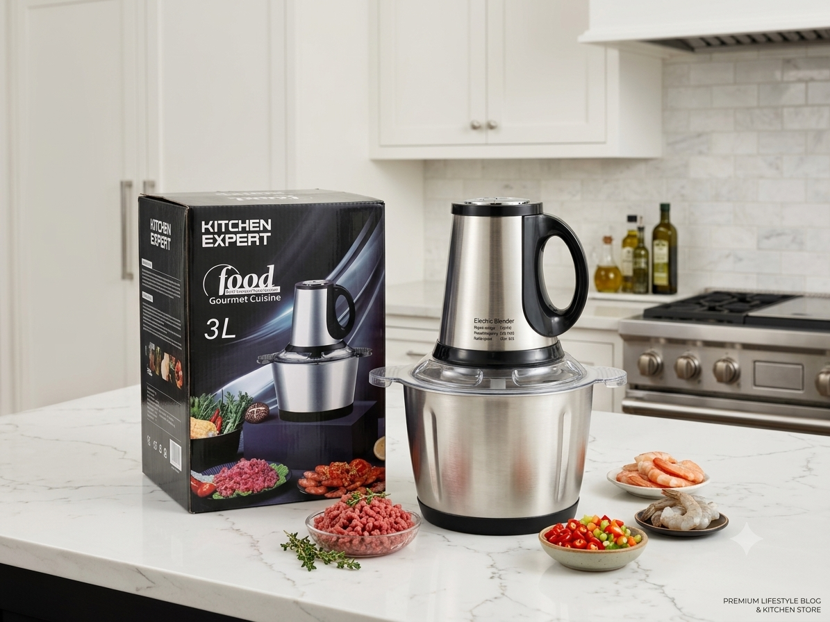 Kitchen Expert 3L Multi-Function Food Blender & Chopper