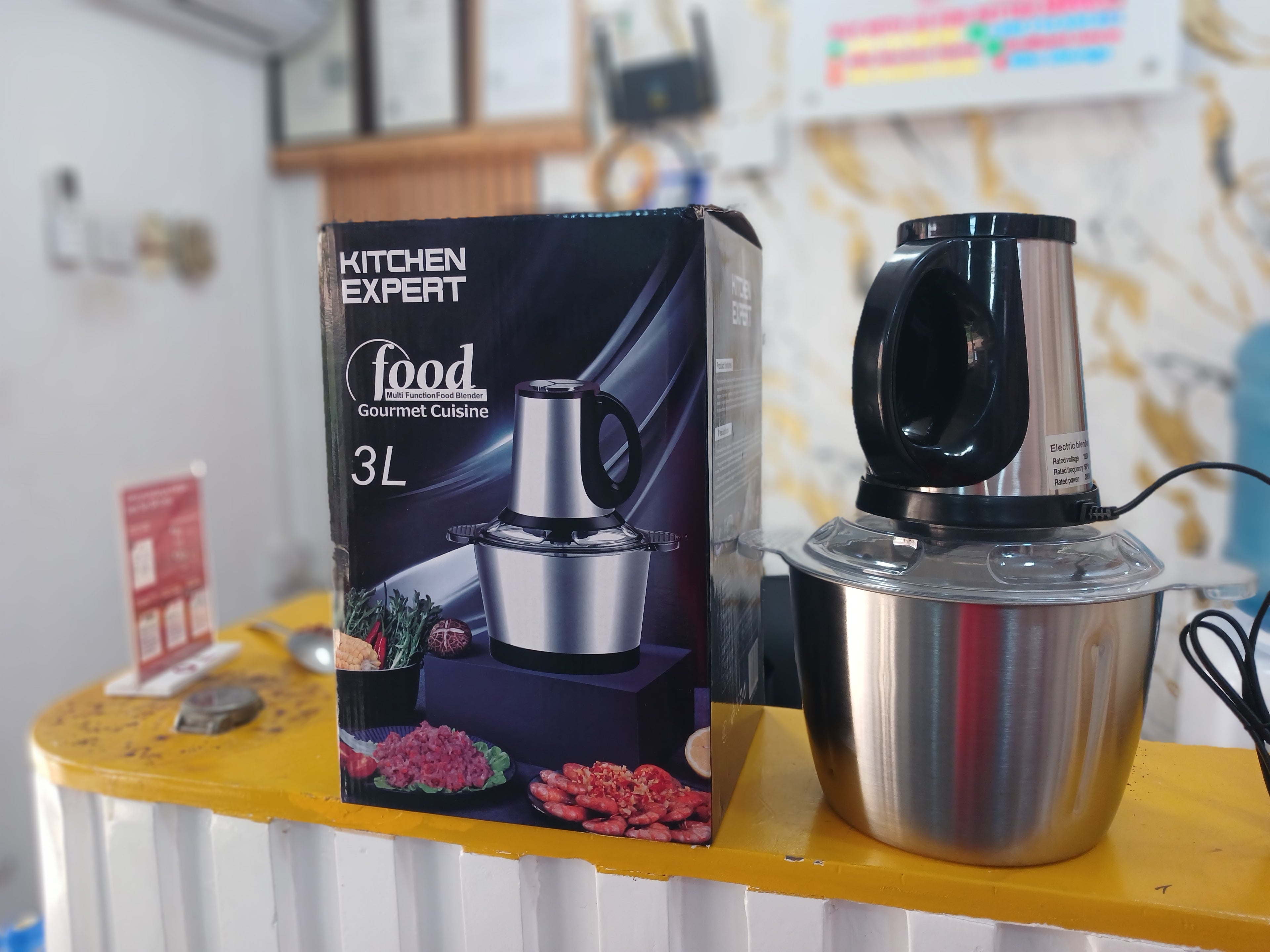 Kitchen Expert 3L Multi-Function Food Blender & Chopper