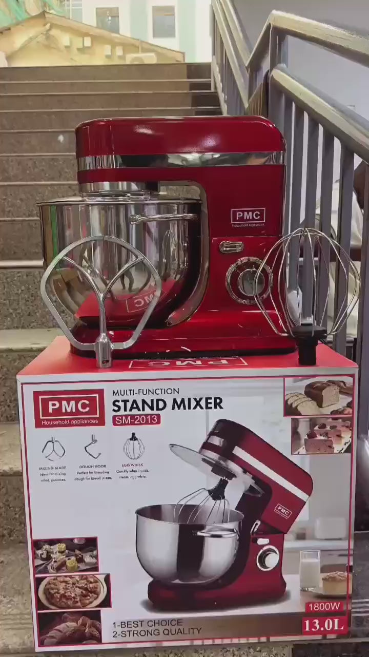 PMC 13.0L Multi-Function Stand Mixer – Professional Grade (1800W)