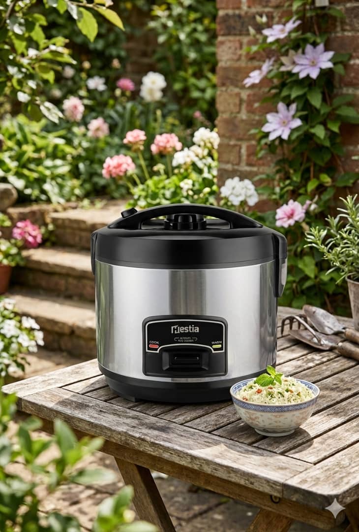 Fiesta Deluxe 2.2L Rice Cooker – Enjoy One-Click Cooking