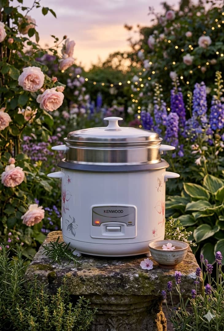 Kenwood 1.8L Rice Cooker with Steam Basket (700W) – Model RCM45