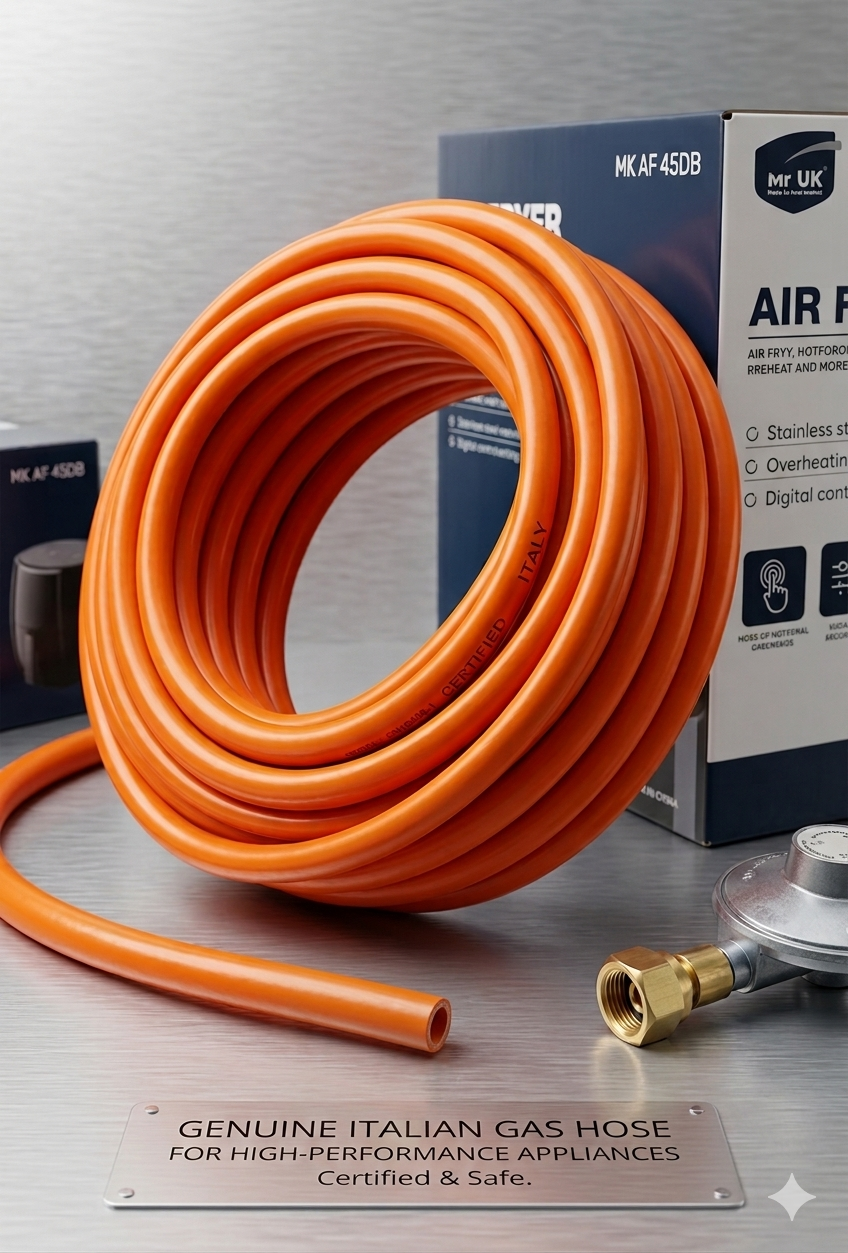 Genuine Italian LPG Gas Hose Pipe – High-Performance & Certified Safety