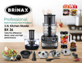 BRINAX PROFESSIONAL MULTI-FUNCTION FOOD PROCESSOR 13 in 1