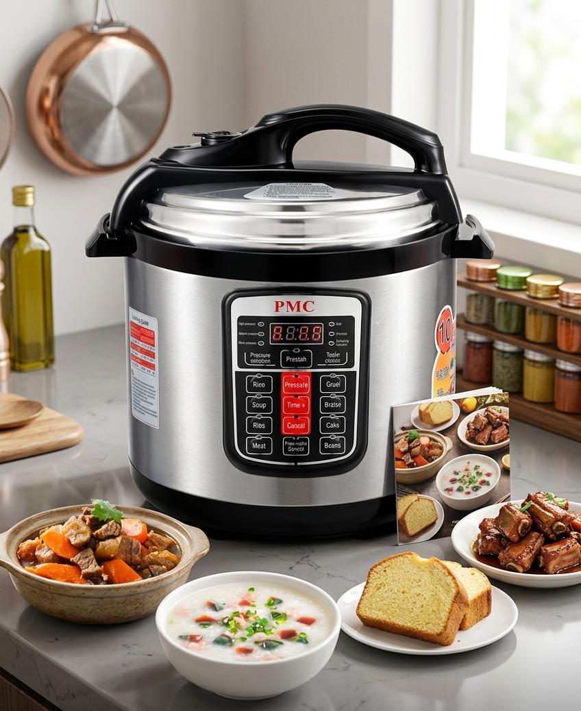 PMC 6L Electric Pressure Cooker (Model: PMC-006L
