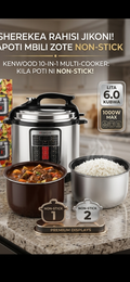 Kenwood 10-in-1 Multi-Pressure Cooker (6.0L)