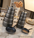 The Culinary Masterpiece: Premium Aluminum Non-Stick Cookware Set