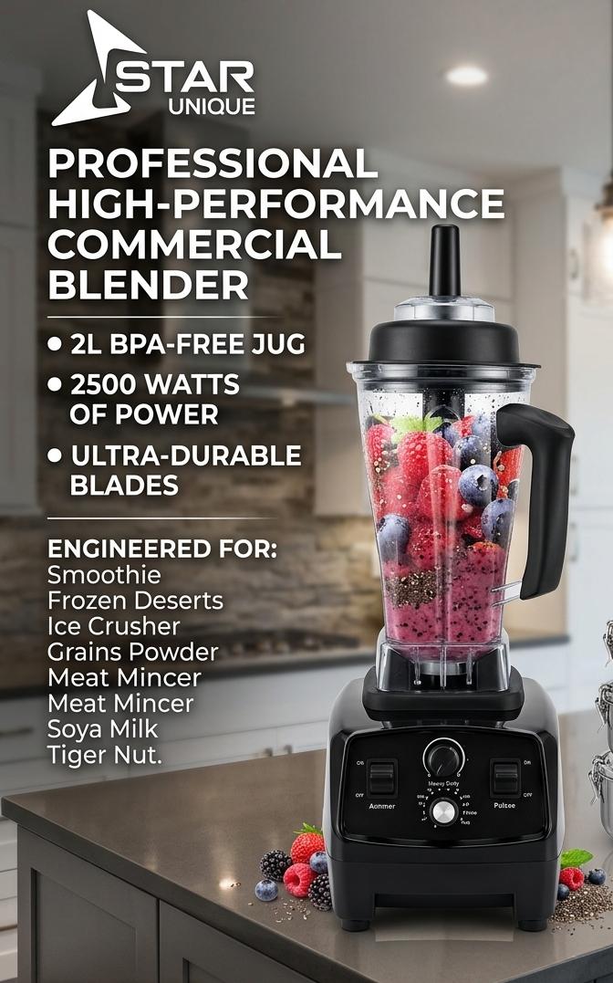 Star Unique Professional High-Performance Commercial Blender