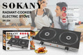 SOKANY DOUBLE RADIANT COOKER
