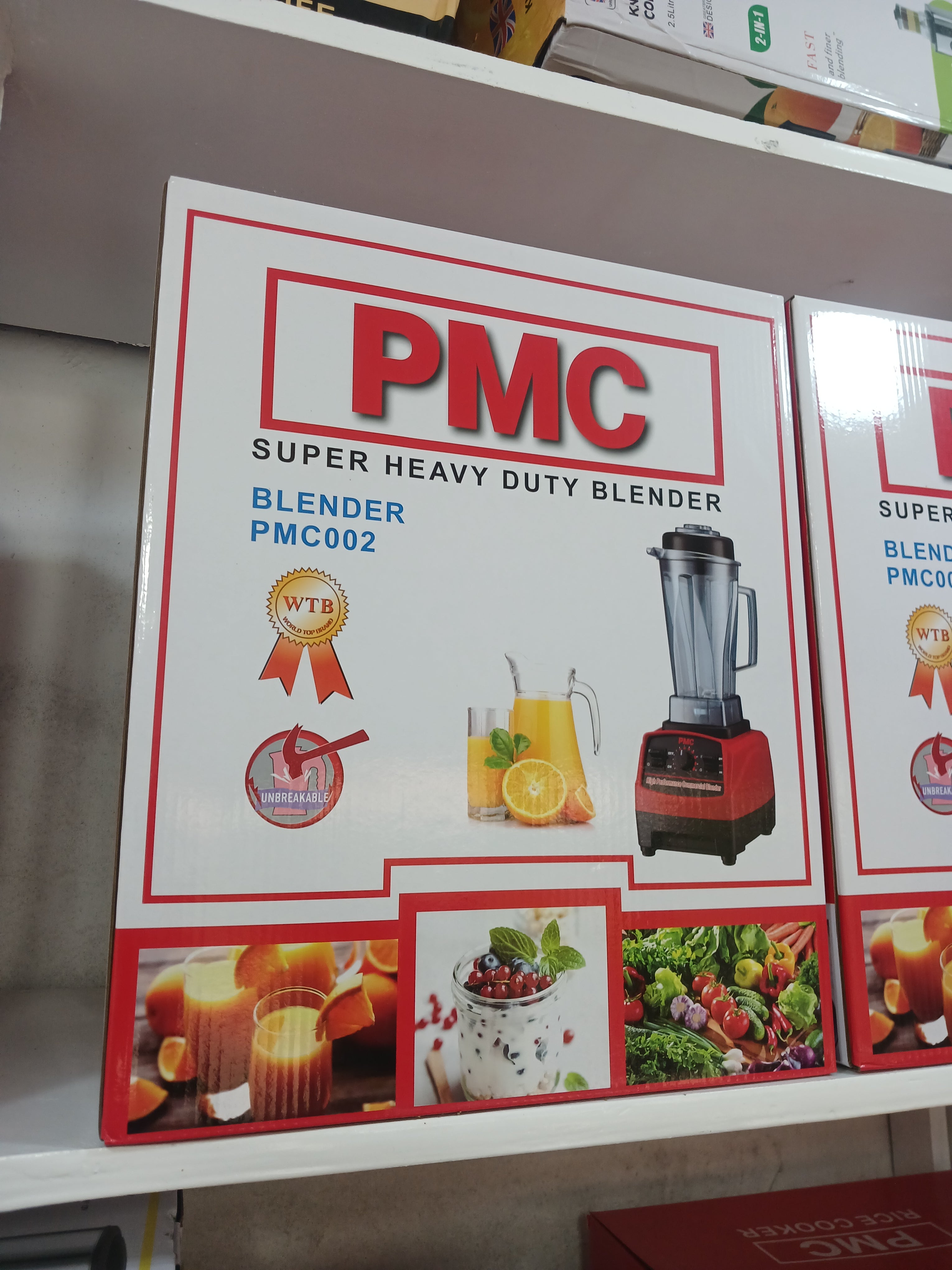 PMC Super Heavy Duty Commercial Blender (Model: PMC002)