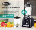 BRINAX BX110 Caterpillar Crush – 3L Commercial Grade Nutrition Blender